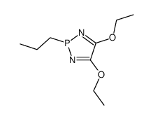 4,5-diethoxy-2-propyl-2H-[1,3,2]diazaphosphole Structure