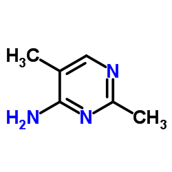 2,5-Dimethyl-4-pyrimidinamine structure