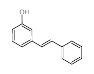 trans-3-HYDROXYSTILBENE structure