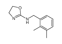 N-[(2,3-dimethylphenyl)methyl]-4,5-dihydro-1,3-oxazol-2-amine结构式