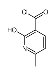 3-Pyridinecarbonyl chloride, 1,2-dihydro-6-methyl-2-oxo- (9CI) Structure