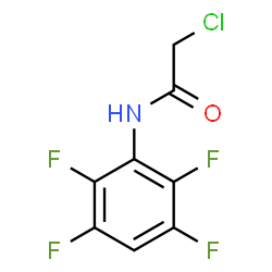 2-CHLORO-N-(2,3,5,6-TETRAFLUORO-PHENYL)-ACETAMIDE structure