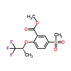 5-Methylsulfonyl-2-[((R)-2,2,2-trifluoro-1-Methylethyl)oxy]benzoic acid Methyl ester picture