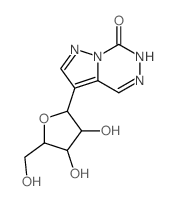 3-((2S,3R,4S,5R)-3,4-二羟基-5-(羟甲基)四氢呋喃-2-基)吡唑并[1,5-d][1,2,4]三嗪-7(6H)-酮图片