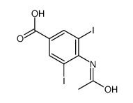 4-acetamido-3,5-diiodobenzoic acid结构式