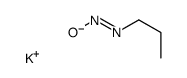 1-Propanamine, N-nitroso-, potassium salt Structure