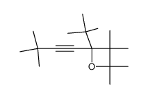 2-(tert-butyl)-2-(3,3-dimethylbut-1-yn-1-yl)-3,3,4,4-tetramethyloxetane Structure