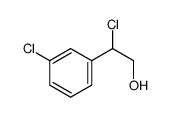 2-氯-2-(3-氯苯基)-乙醇结构式