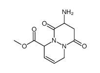 methyl 8-amino-1,4,6,7,8,9-hexahydro-6,9-dioxopyridazo[1,2-a]pyridazine-1-carboxylate Structure