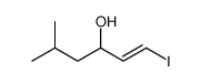 1-iodo-5-methylhex-1-en-3-ol Structure