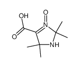 2,2,5,5-Tetramethyl-3-oxy-2,5-dihydro-1H-imidazole-4-carboxylic acid Structure