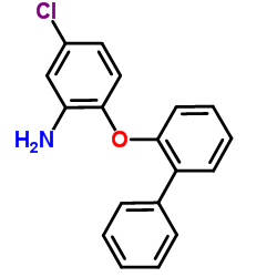 2-(2-Biphenylyloxy)-5-chloroaniline结构式