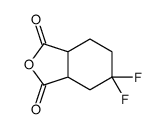 6,6-difluoro-4,5,7,7a-tetrahydro-3aH-2-benzofuran-1,3-dione结构式