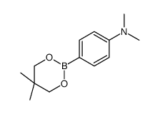 4-(5,5-dimethyl-1,3,2-dioxaborinan-2-yl)-N,N-dimethylaniline Structure