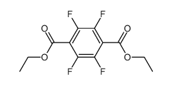 diethyl 2,3,5,6-tetrafluoroterephthalate结构式