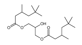 2-hydroxypropane-1,3-diyl bis(3,5,5-trimethylhexanoate)结构式