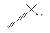 2-Amino-2-methyl-hexadiin-(3,5) Structure