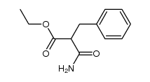 2-benzyl-malonamic acid ethyl ester结构式