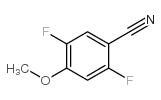 2,5-Difluoro-4-methoxybenzonitrile Structure