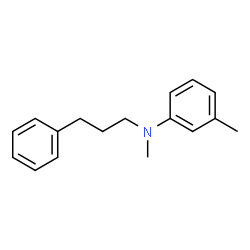 N-Methyl-N-(3-methylphenyl)benzenepropanamine Structure