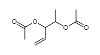 3,4-diacetoxy-pent-1-ene Structure