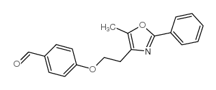 4-[2-(5-methyl-2-phenyl-1,3-oxazol-4-yl)ethoxy]benzaldehyde picture