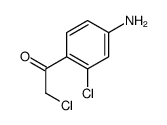 Ethanone, 1-(4-amino-2-chlorophenyl)-2-chloro- (9CI)结构式