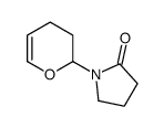 1-(3,4-dihydro-2H-pyran-2-yl)pyrrolidin-2-one Structure