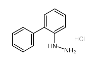 联苯-2-肼盐酸盐结构式