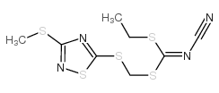 {[3-(甲硫基)-1,2,4-噻二唑-5-基硫基]甲基}氰基碳亚氨基二硫酸酯图片