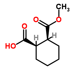 2-(Methoxycarbonyl)cyclohexanecarboxylic acid structure