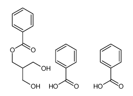 benzoic acid,[3-hydroxy-2-(hydroxymethyl)propyl] benzoate结构式