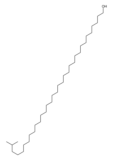 32-methyltritriacontan-1-ol Structure