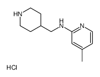 4-甲基-N-(4-哌啶基甲基)-2-吡啶胺盐酸盐图片