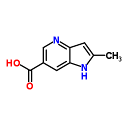 2-Methyl-4-azaindole-6-carboxylic acid Structure