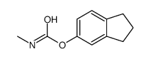 2,3-dihydro-1H-inden-5-yl N-methylcarbamate结构式