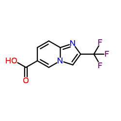 2-(Trifluoromethyl)imidazo[1,2-a]pyridine-6-carboxylic acid Structure