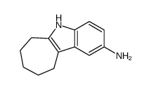 5,6,7,8,9,10-Hexahydrocyclohepta[b]indol-2-amine结构式