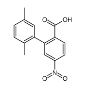 2-(2,5-dimethylphenyl)-4-nitrobenzoic acid Structure