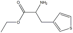 ethyl 2-amino-3-(thiophen-3-yl)propanoate Structure