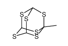 1-Methyl-2,4,6,8,9,10-hexathiaadamantane Structure