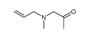 2-Propanone, 1-(methyl-2-propenylamino)- (9CI) structure