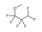 1,1,2,2,3,3-hexafluoro-1-methoxypropane结构式