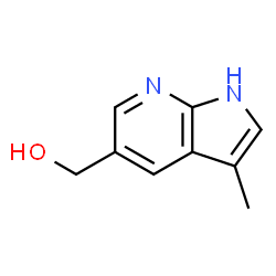 {3-methyl-1H-pyrrolo[2,3-b]pyridin-5-yl}methanol Structure