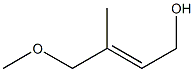 2-Buten-1-ol,4-methoxy-3-methyl- Structure