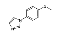 1-(4-methylsulfanylphenyl)-1H-imidazole Structure