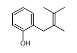 2-(2,3-dimethylbut-2-enyl)phenol结构式