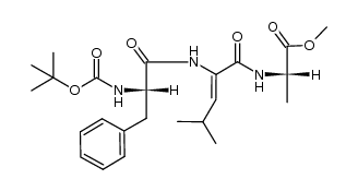 Boc-Phe-ΔLeu-Ala-OMe Structure