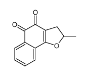 2-methyl-2,3-dihydro-naphtho[1,2-b]furan-4,5-dione Structure