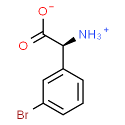 (S)-2-Amino-2-(3-bromophenyl)aceticacid structure